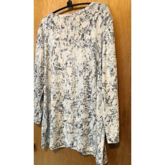 CHICO'S ZENERGY RIVETS PURPLE GRAY PLUS SIZE 3 - Picture 2 of 3